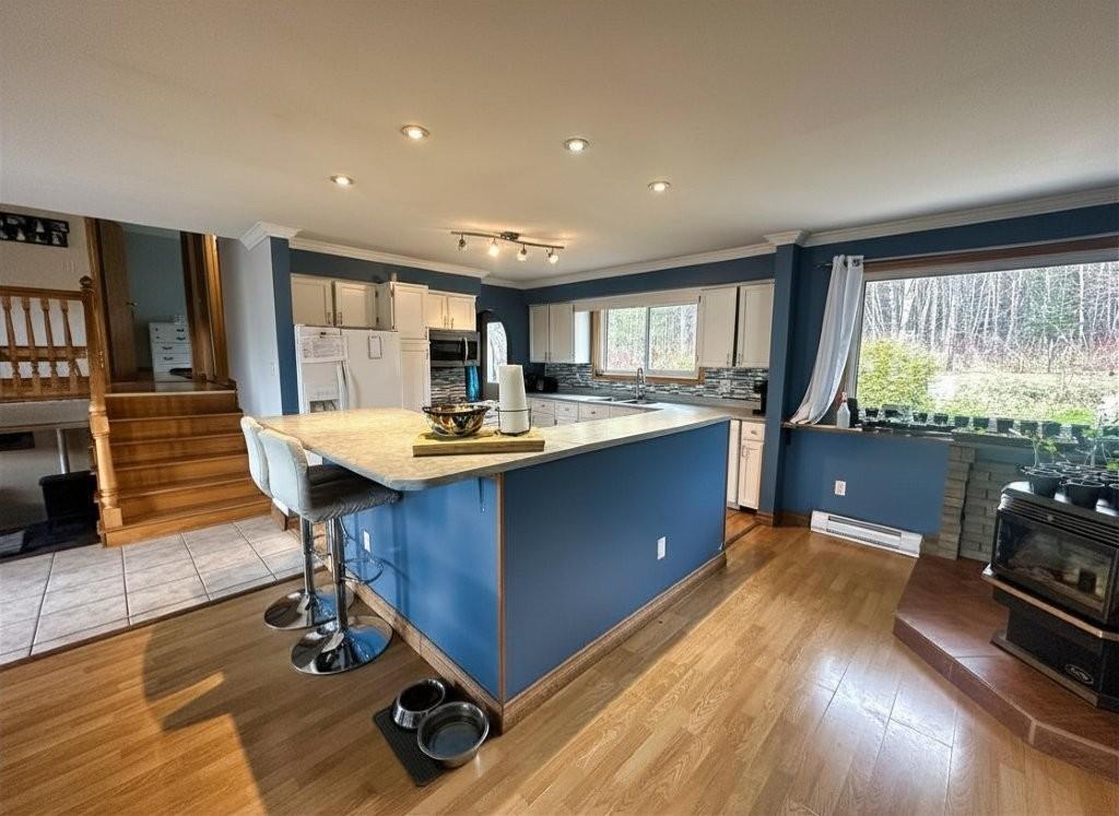 16 Terrace Heights Drive, Terrace Bay, ON - Indoor With Fireplace