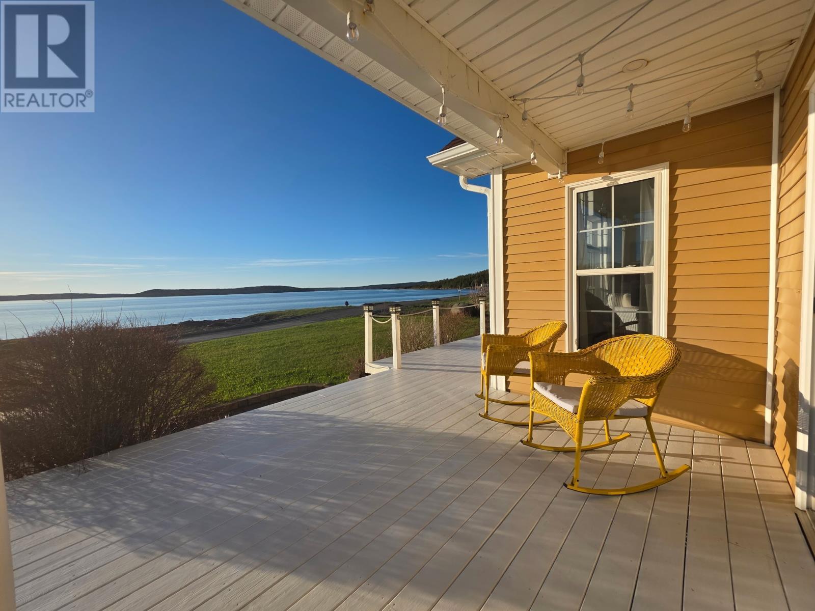 30 Beechside Road, Birchy Bay, NL - Outdoor With Body Of Water With Deck Patio Veranda With Exterior