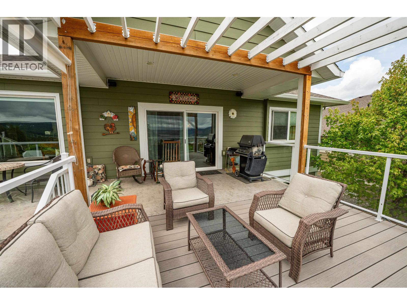 134 Eagle Crescent, Williams Lake, BC - Outdoor With Deck Patio Veranda With Exterior