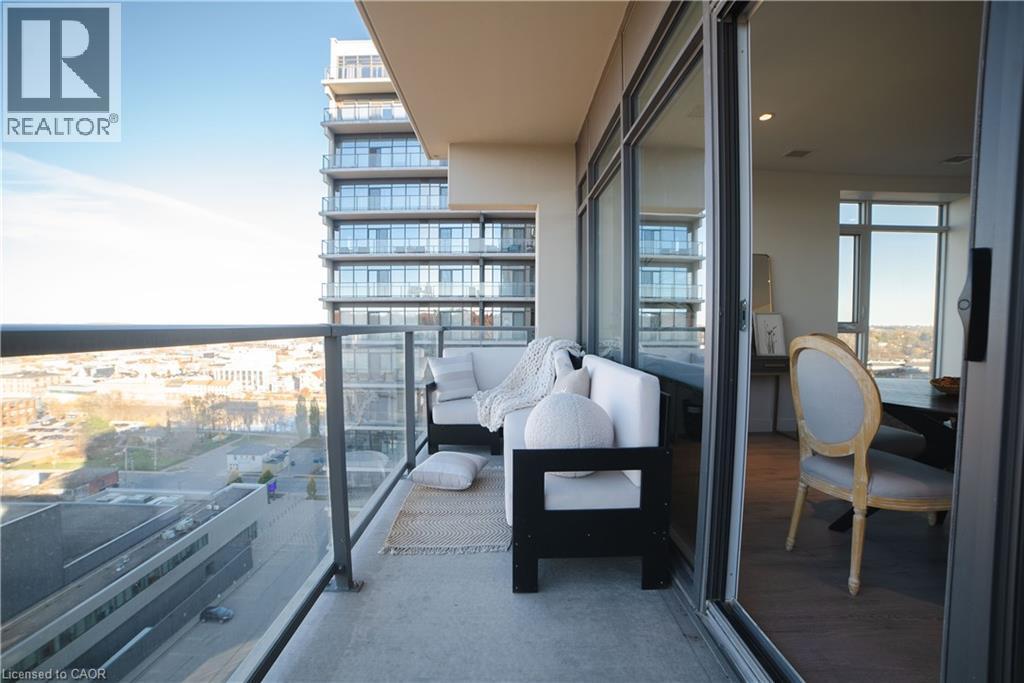 15 Glebe Street Unit# 1701, Cambridge, ON - Outdoor With Balcony