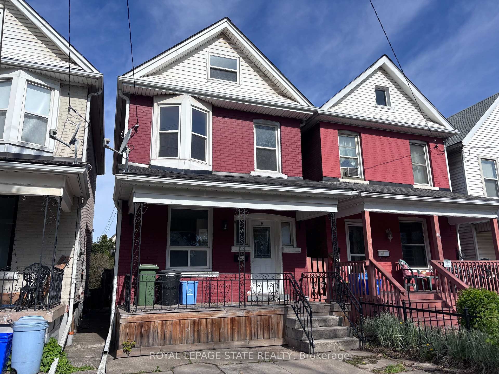 109 Belview Avenue, Hamilton, ON - Outdoor With Deck Patio Veranda With Facade