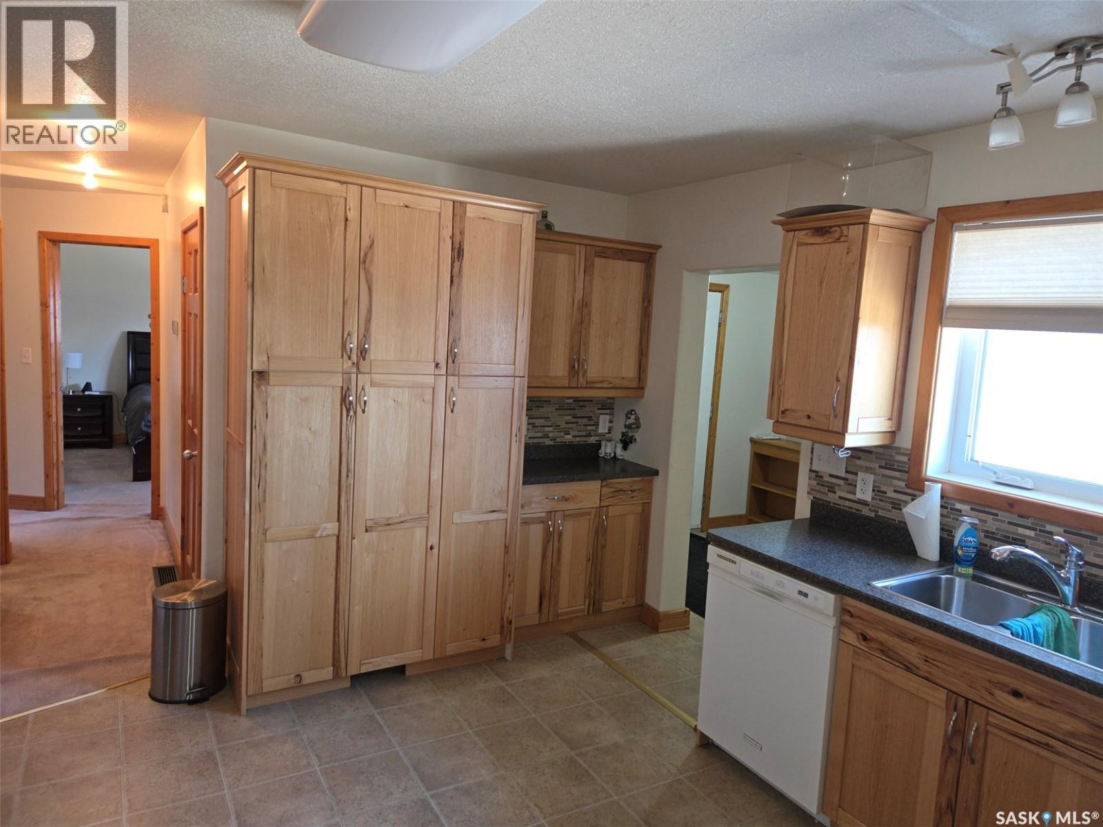 111 Centre Street, St.Benedict, SK - Indoor Photo Showing Kitchen With Double Sink