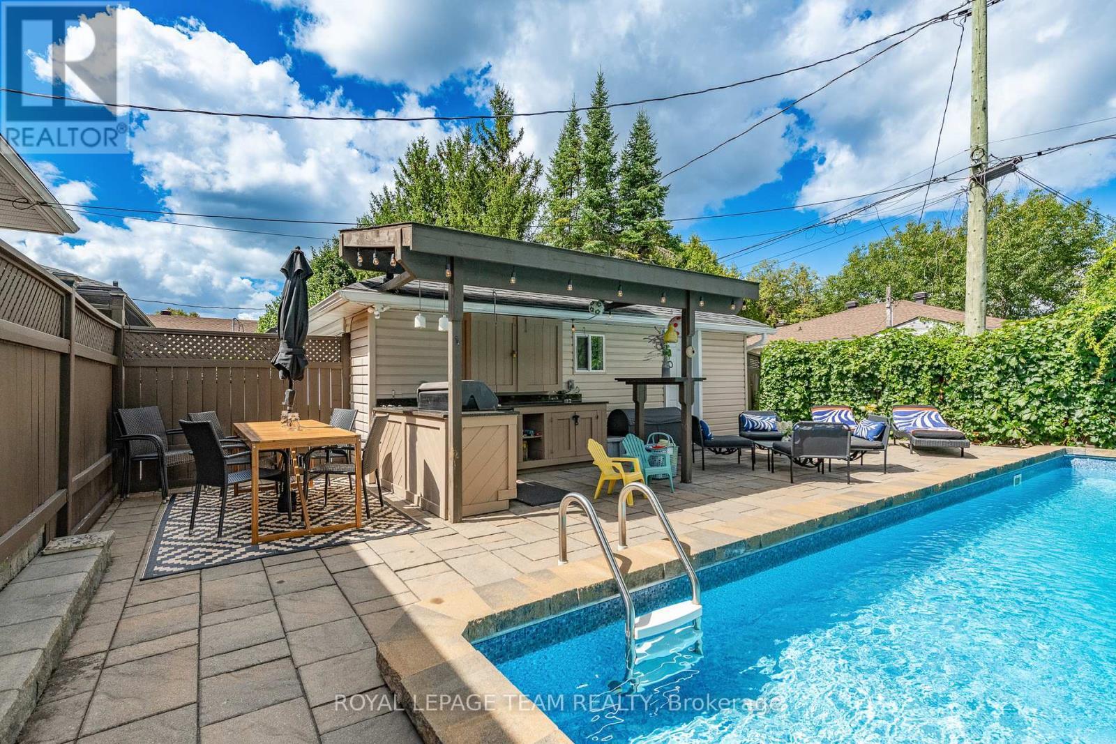 2149 Dublin Avenue, Ottawa, ON - Outdoor With In Ground Pool With Deck Patio Veranda