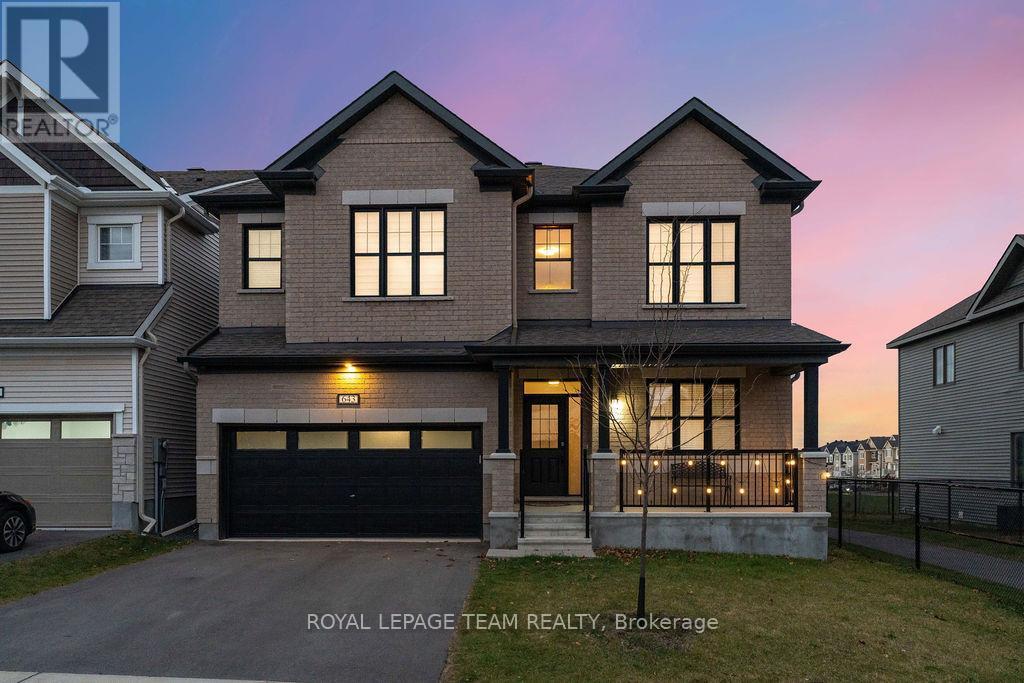 643 Rye Grass Way, Ottawa, ON - Outdoor With Deck Patio Veranda With Facade