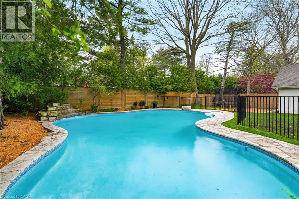 3081 Balmoral Avenue, Burlington, ON - Outdoor With In Ground Pool With Backyard