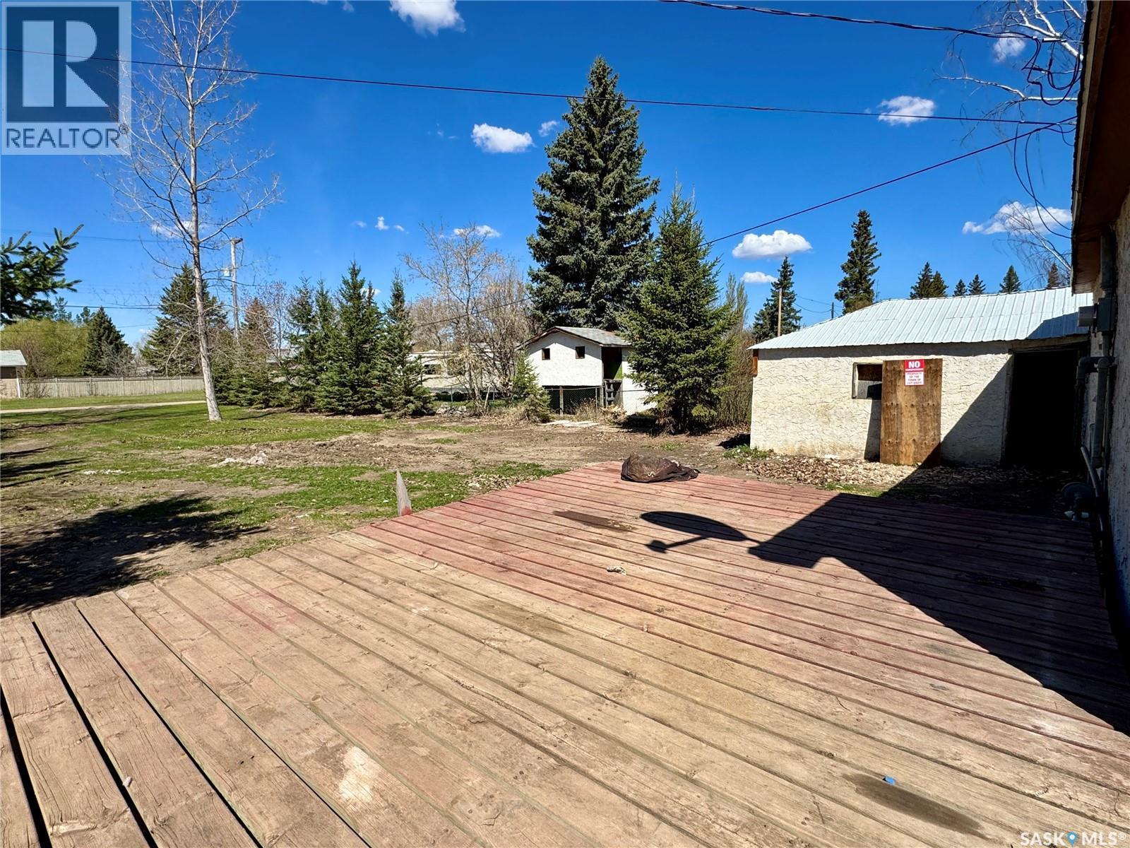 407 Broad Street, Cut Knife, SK - Outdoor With Deck Patio Veranda