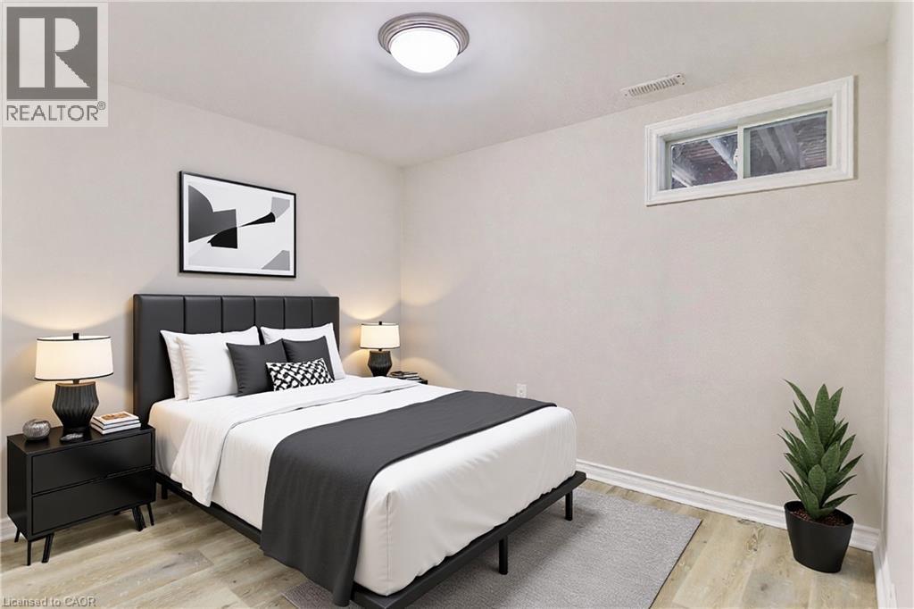 Virtually Staged Photo - 38 Dunkirk Drive Unit# B, Hamilton, ON - Indoor Photo Showing Bedroom