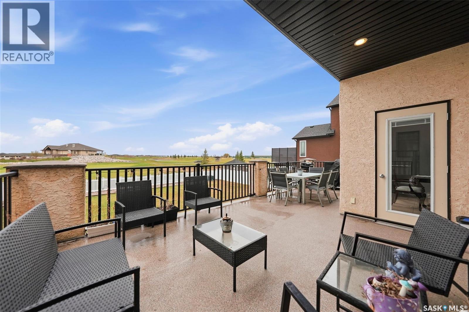 418 Nicklaus Drive, Warman, SK - Outdoor With Deck Patio Veranda With Exterior