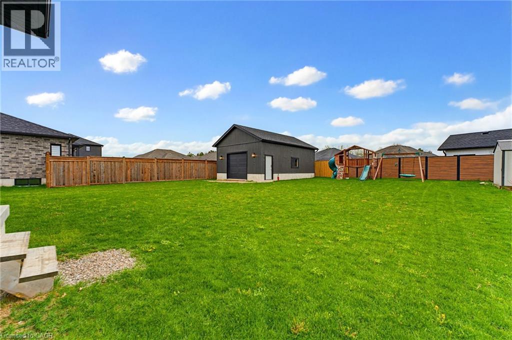 24 Gilmer Crescent, Listowel, ON - Outdoor With Backyard