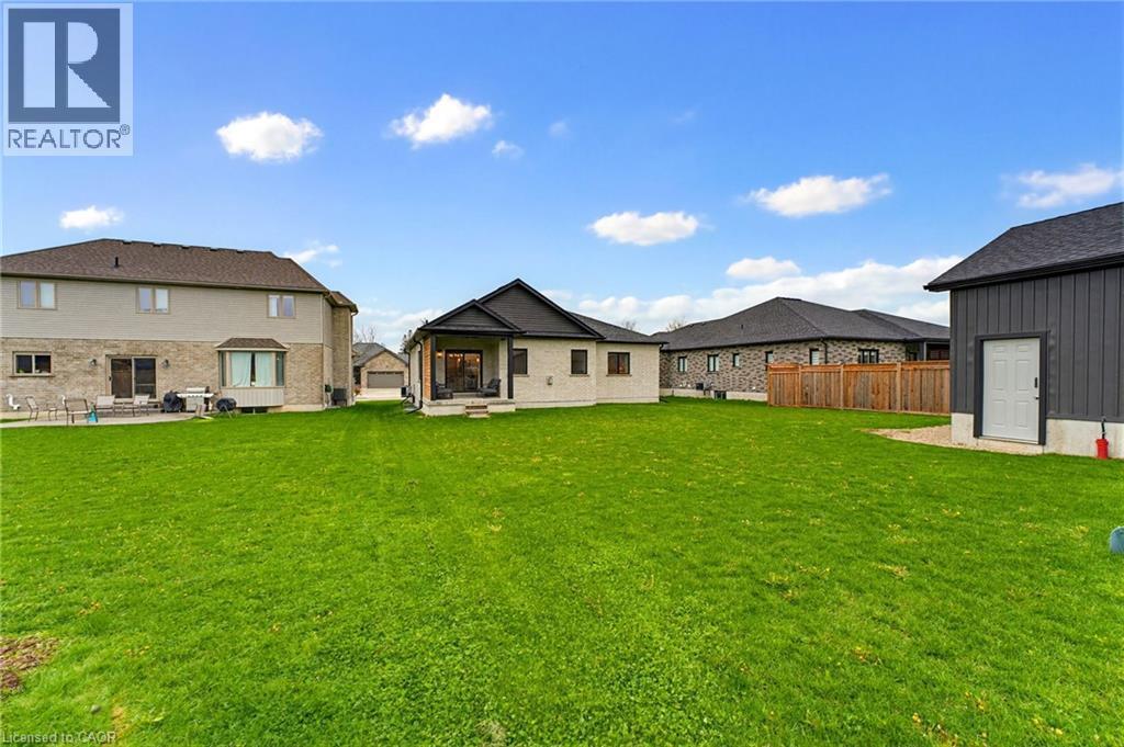 24 Gilmer Crescent, Listowel, ON - Outdoor With Backyard