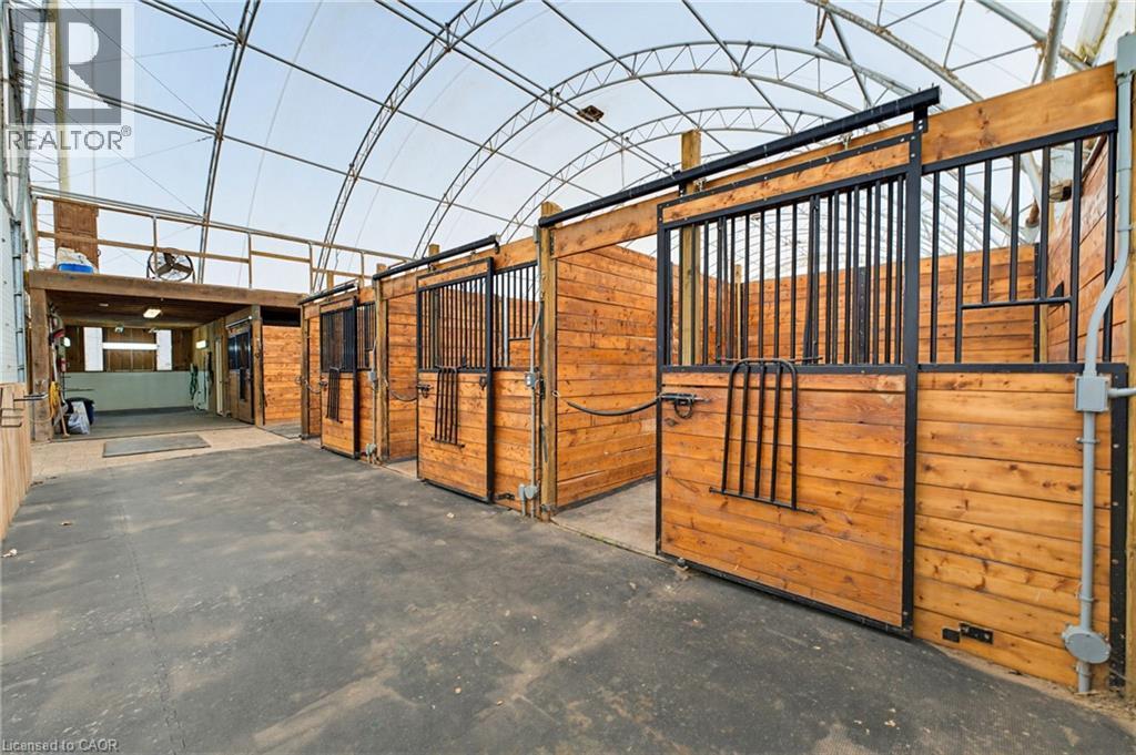 4 10'x12' box stalls with hardwood and powder coated grills - 10 Huisman Lane, Hamilton, ON