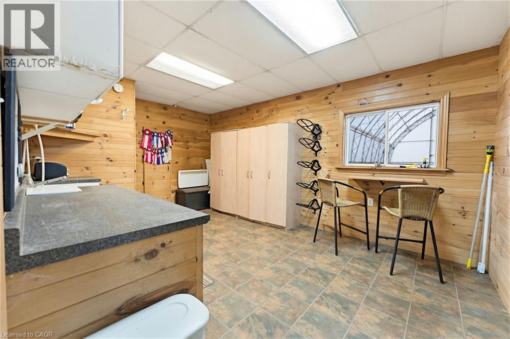 heated tack room with viewing area - 10 Huisman Lane, Hamilton, ON