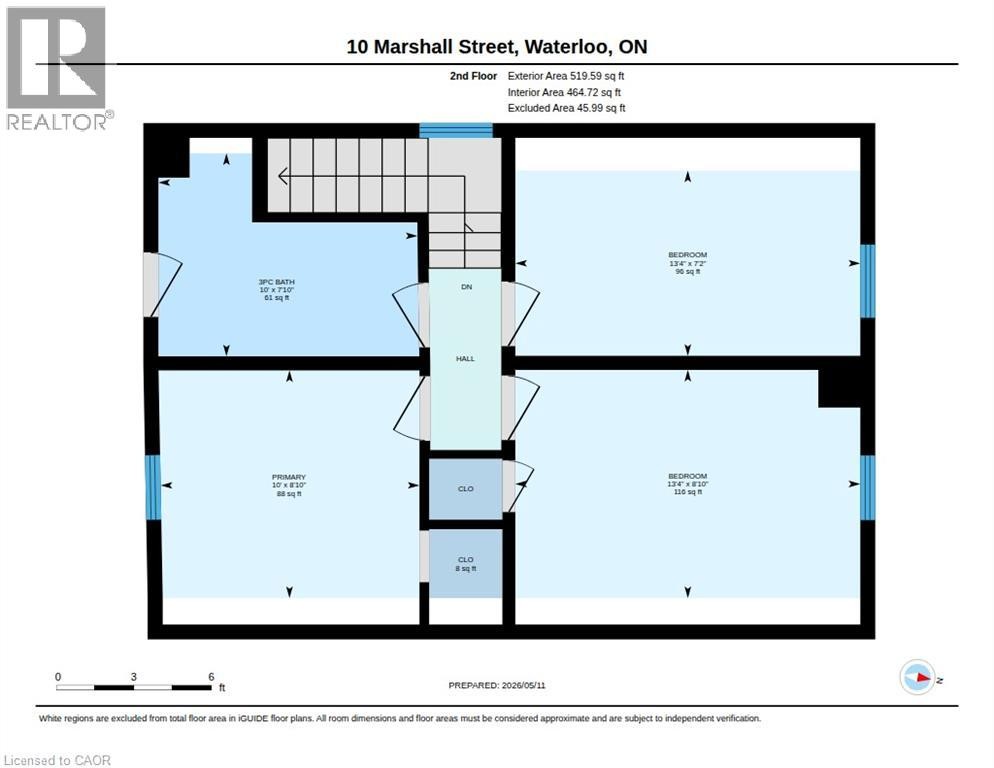 Floor plan - 10 Marshall Street, Waterloo, ON