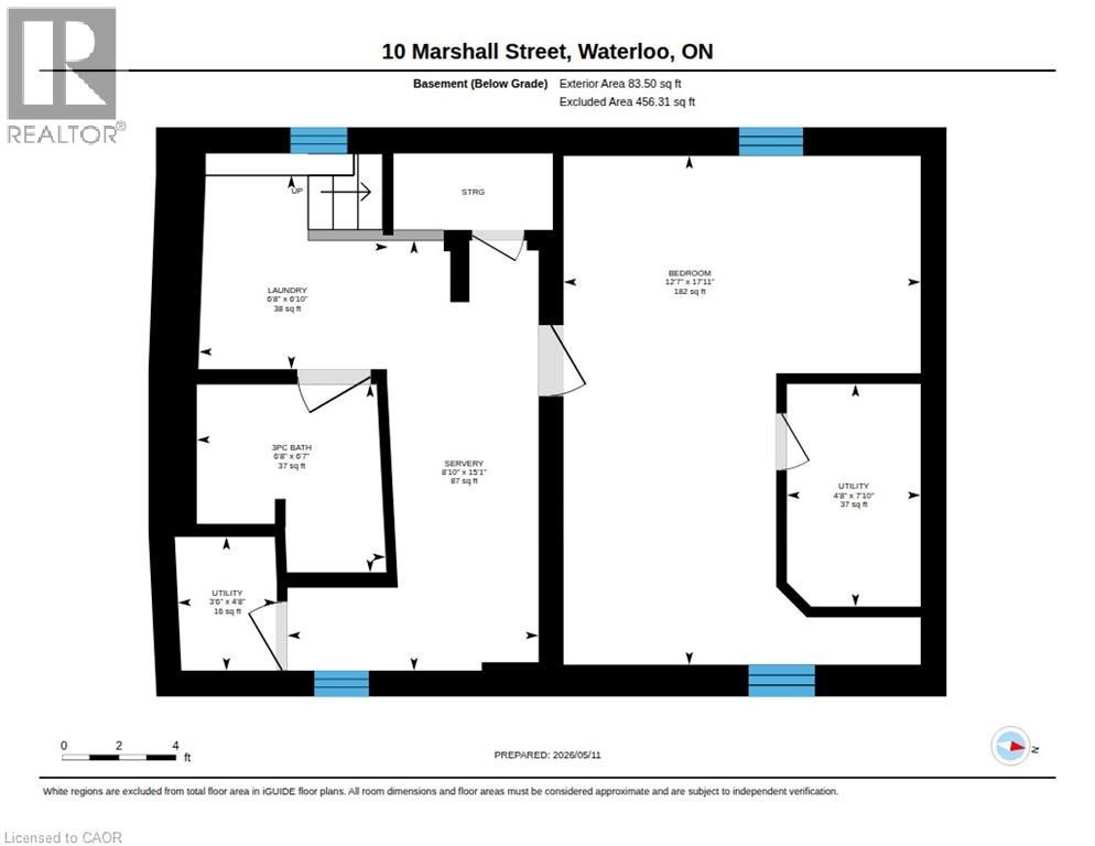 Floor plan - 10 Marshall Street, Waterloo, ON