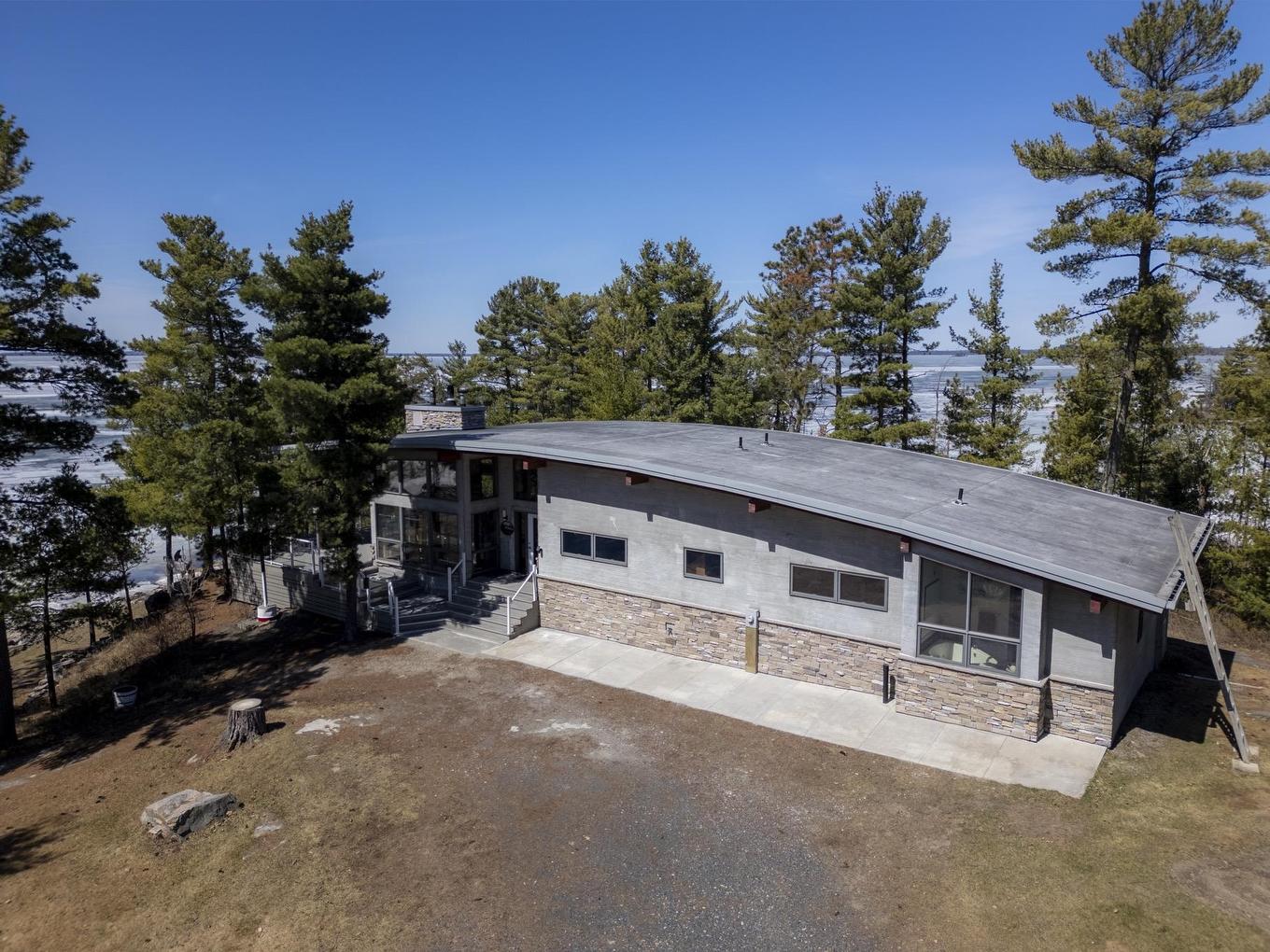 447 Hopkins Bay Road, Fort Frances, ON - Outdoor With Body Of Water With View