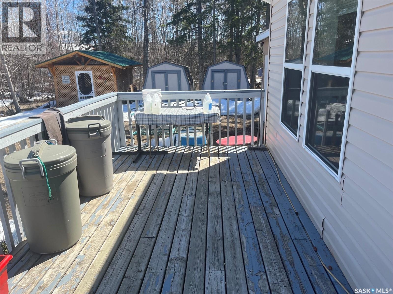 320 3Rd Avenue W, Christopher Lake, SK - Outdoor With Deck Patio Veranda