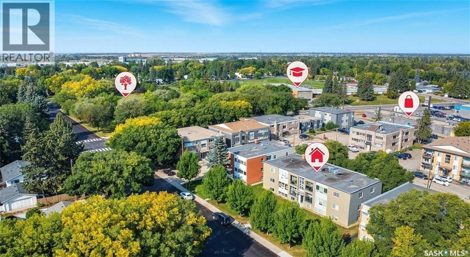 9 605 Wilson Crescent, Saskatoon, SK - Outdoor With View