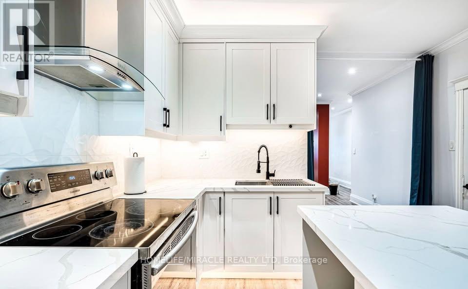 88 Niagara Street, Hamilton, ON - Indoor Photo Showing Kitchen With Upgraded Kitchen