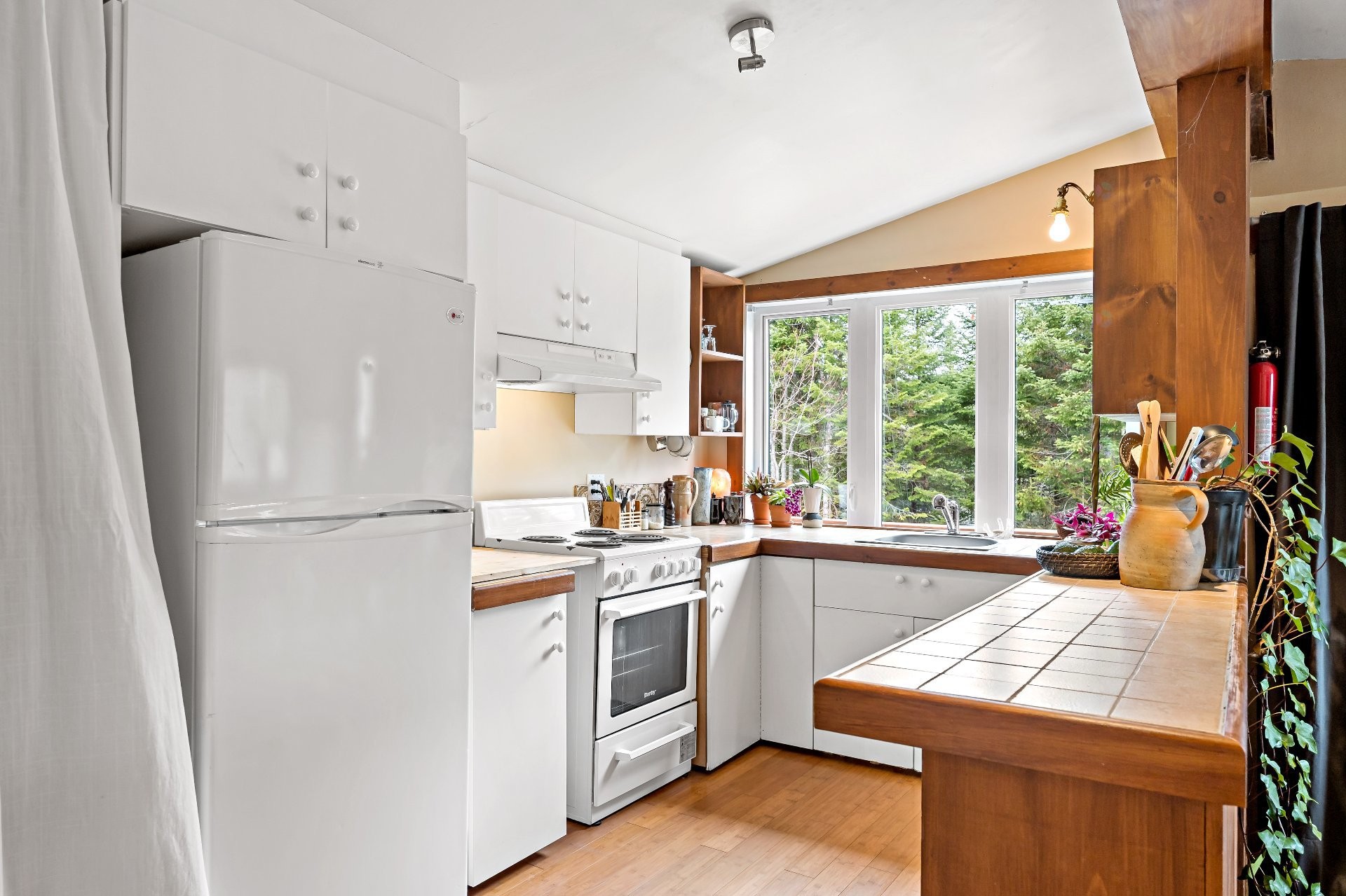 Kitchen - 85 Rue Belle-Étoile, Val-David, QC - Indoor Photo Showing Kitchen