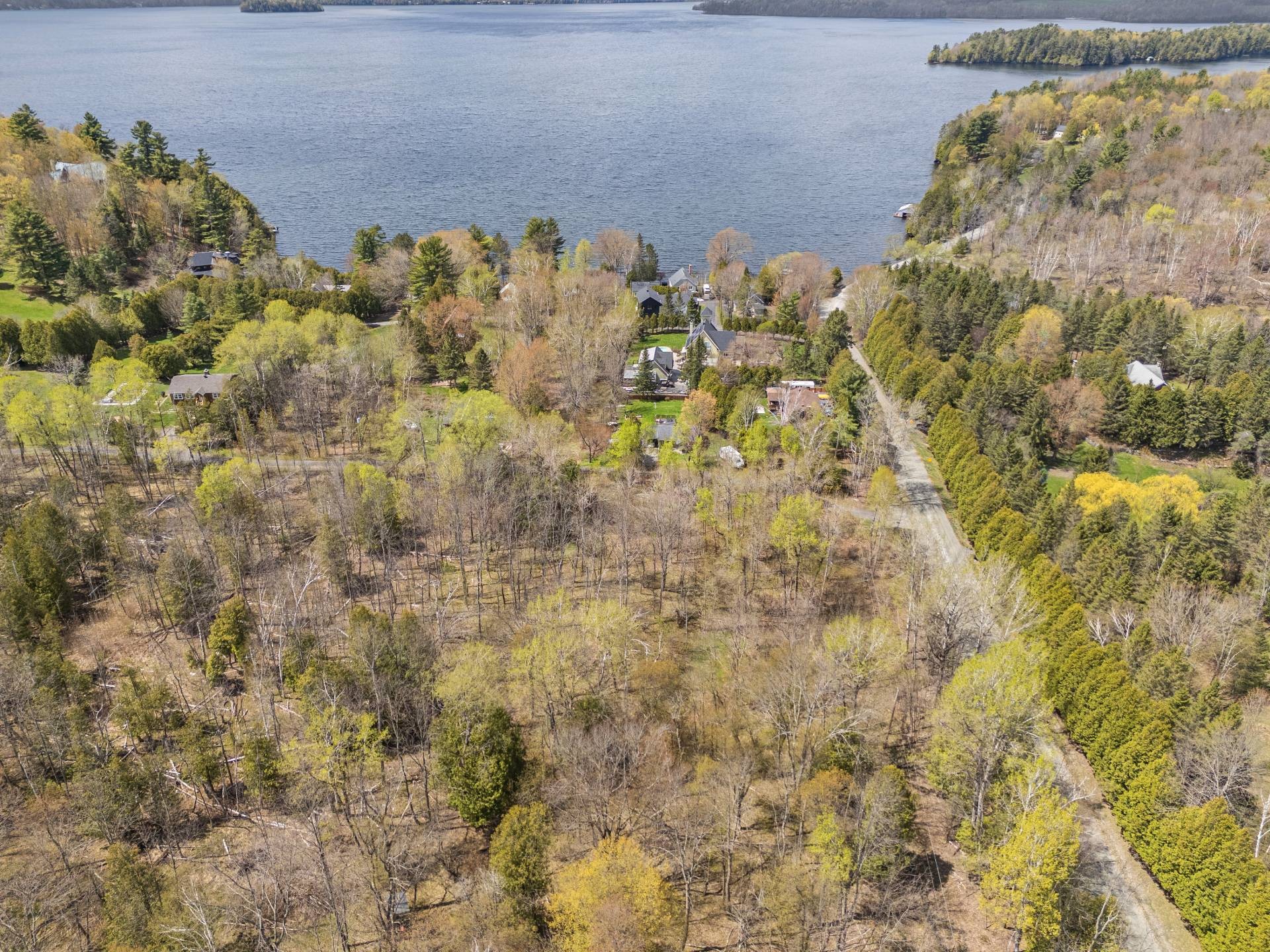 Photo aérienne - Ch. De Cedarville, Ogden, QC