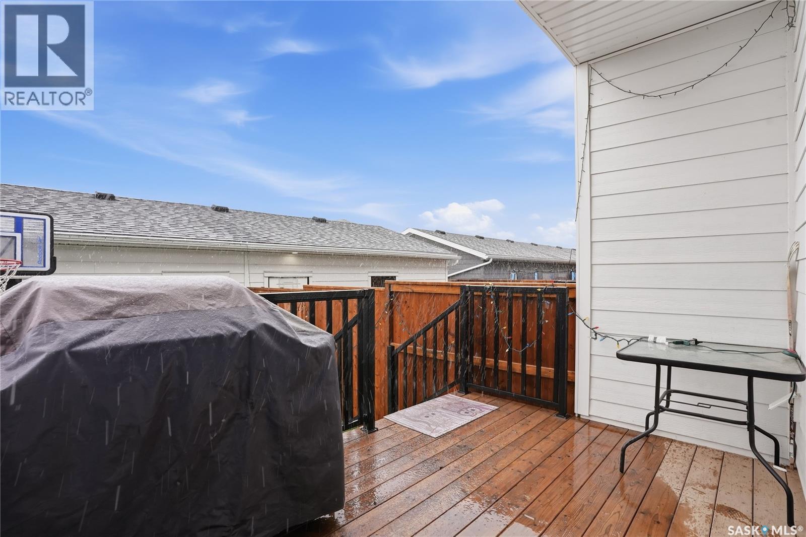 187 Rosewood Boulevard E, Saskatoon, SK - Outdoor With Deck Patio Veranda With Exterior
