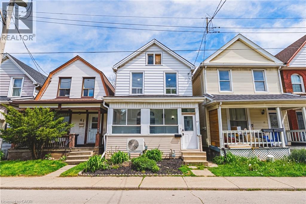 Welcome Home! - 43 Harvey Street, Hamilton, ON - Outdoor With Deck Patio Veranda With Facade
