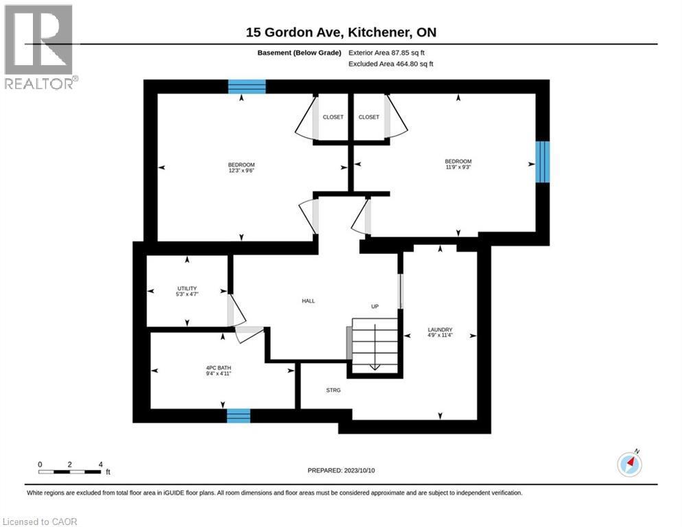 Floor plan - 15 Gordon Avenue, Kitchener, ON - Other