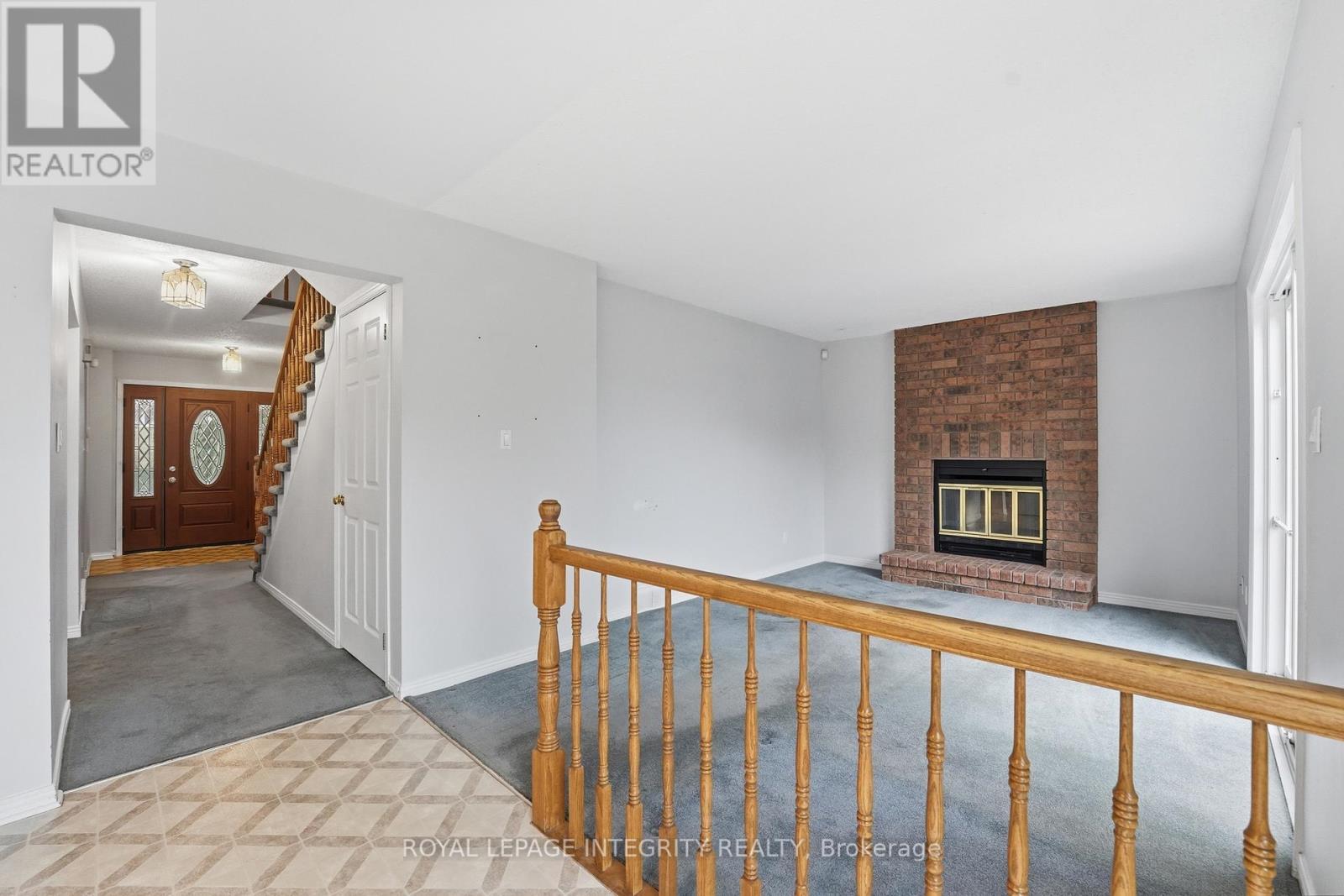 Family Room - 2133 Lenester Avenue, Ottawa, ON - Indoor Photo Showing Other Room With Fireplace