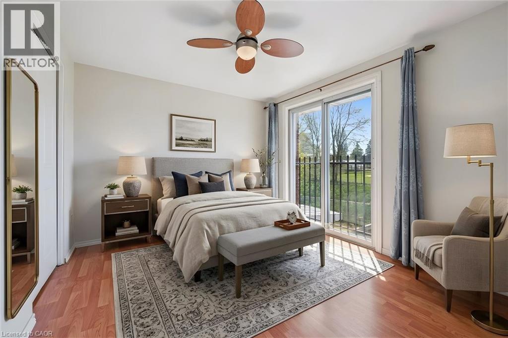 Virtually staged - 49 Overlea Drive, Kitchener, ON - Indoor Photo Showing Bedroom