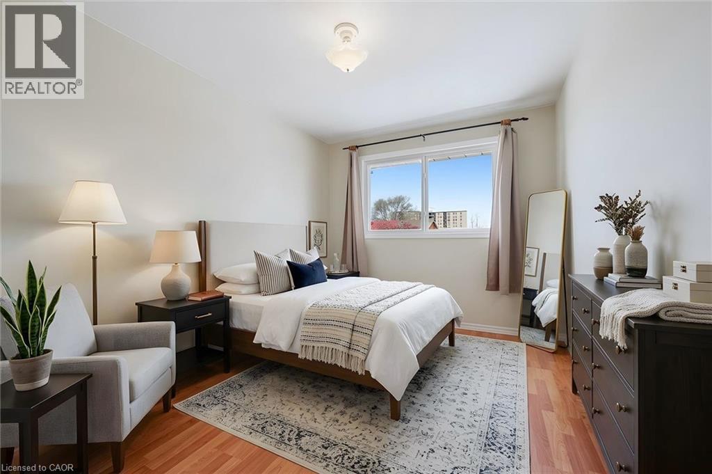 Virtually staged - 49 Overlea Drive, Kitchener, ON - Indoor Photo Showing Bedroom