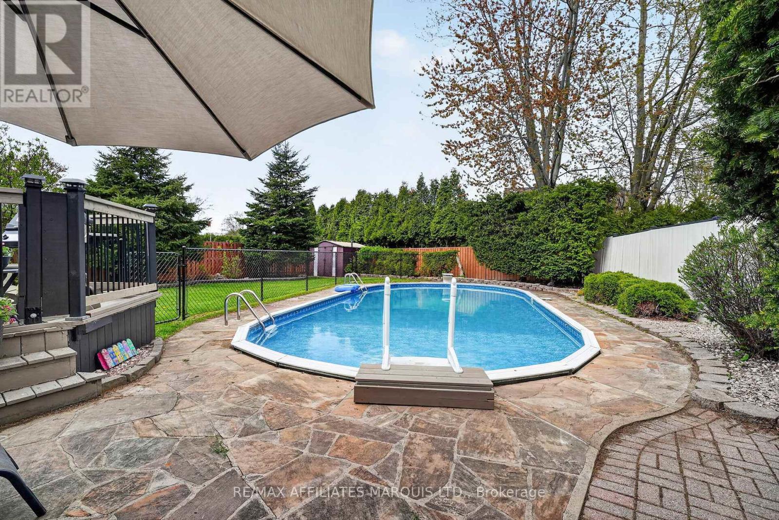 948 Fourth Street E, Cornwall, ON - Outdoor With In Ground Pool With Backyard