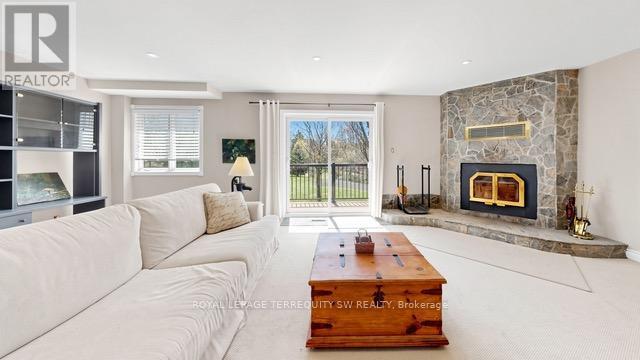 Main - 9 Gilbert Drive, Aurora, ON - Indoor Photo Showing Living Room With Fireplace