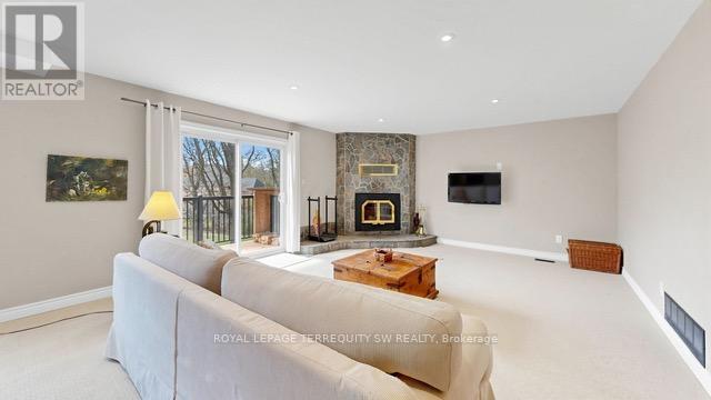 Main - 9 Gilbert Drive, Aurora, ON - Indoor Photo Showing Living Room With Fireplace