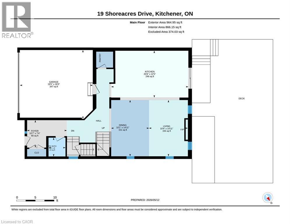 Floor plan - 19 Shoreacres Drive, Kitchener, ON - Other