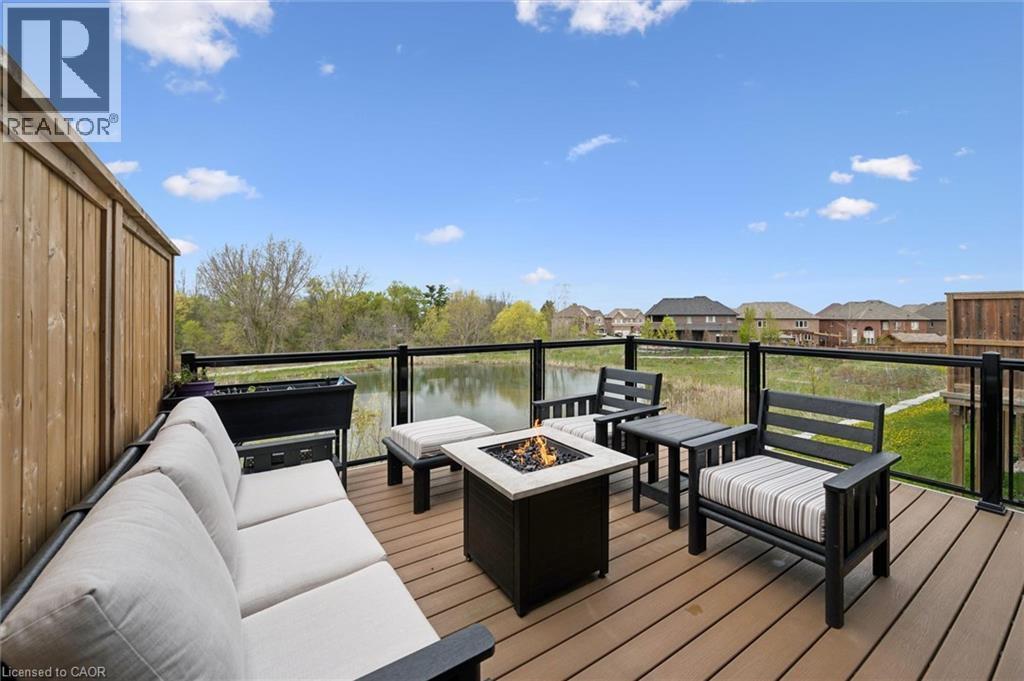 873 Robert Ferrie Drive, Kitchener, ON - Outdoor With Deck Patio Veranda With Exterior