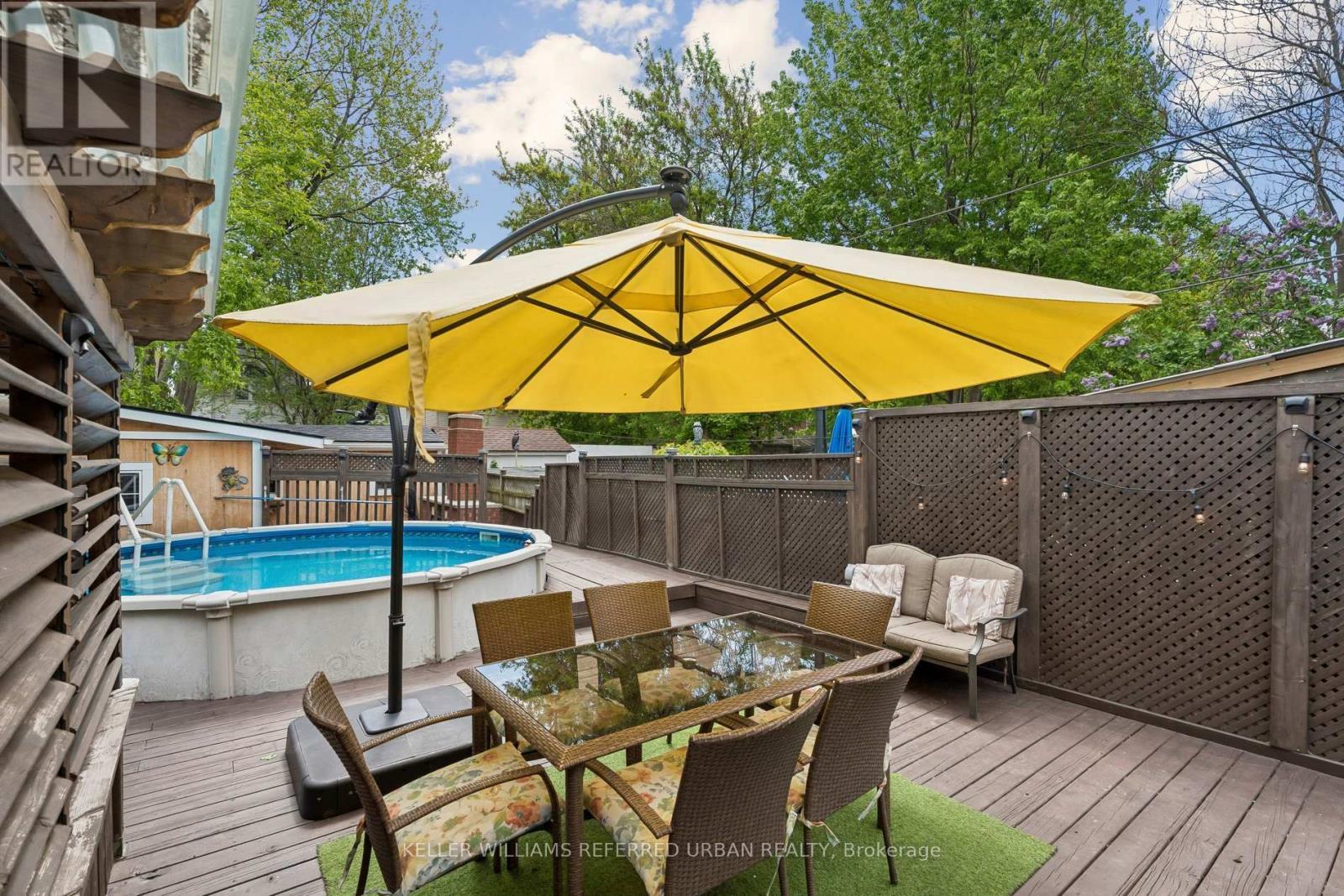 84 Smith Avenue, Hamilton, ON - Outdoor With Above Ground Pool