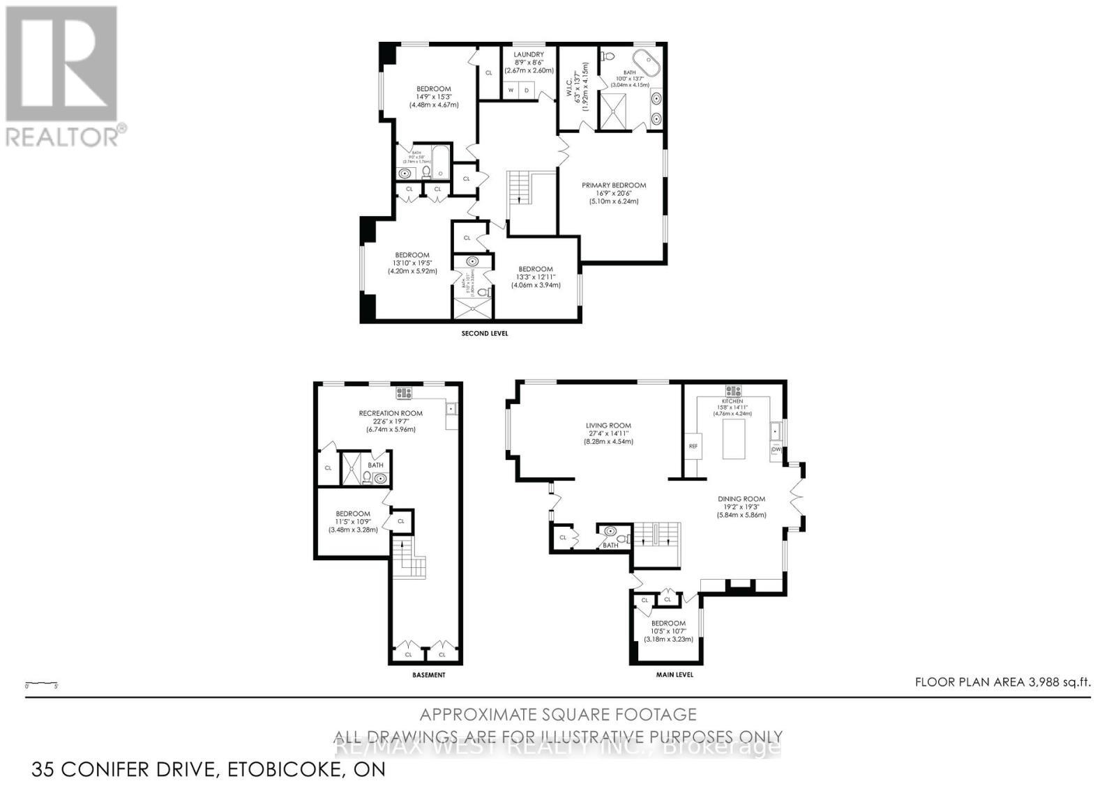 Floor Plan - 35 Conifer Drive, Toronto, ON - Other