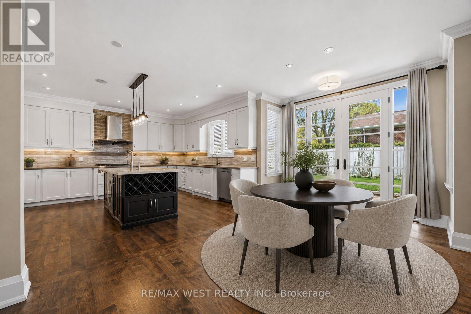 Breakfast Area / Kitchen - 35 Conifer Drive, Toronto, ON - Indoor Photo Showing Dining Room