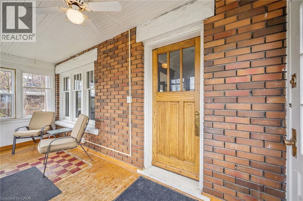 9 Spadina Road E, Kitchener, ON - Outdoor With Deck Patio Veranda With Exterior