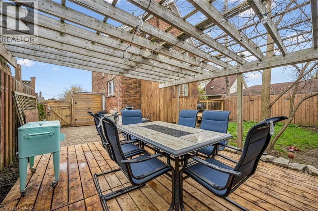 9 Spadina Road E, Kitchener, ON - Outdoor With Deck Patio Veranda With Exterior