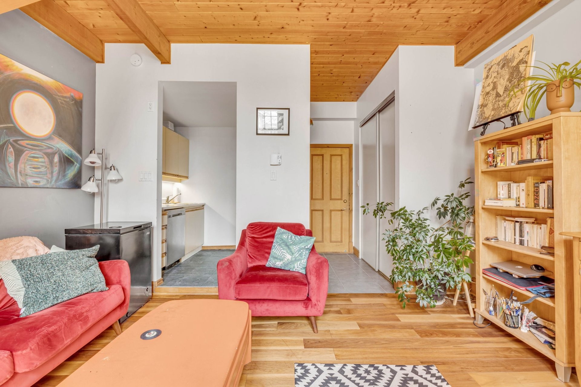 Overall view - 217-550 Grande Allée E., Québec (La Cité-Limoilou), QC - Indoor Photo Showing Living Room