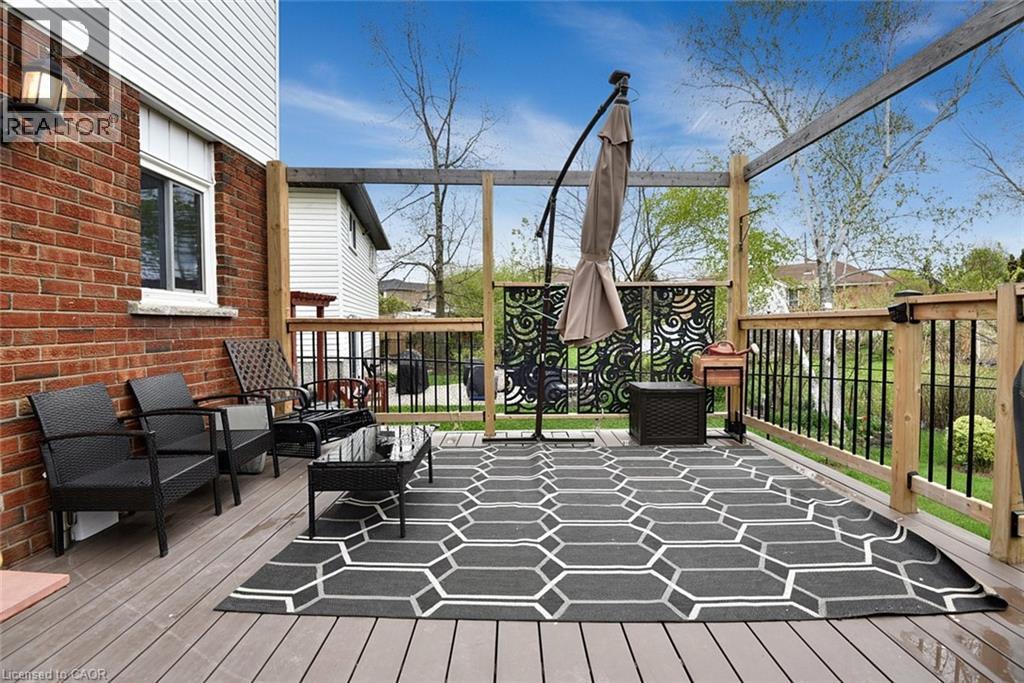 126 Bastille Street, Hamilton, ON - Outdoor With Deck Patio Veranda With Exterior