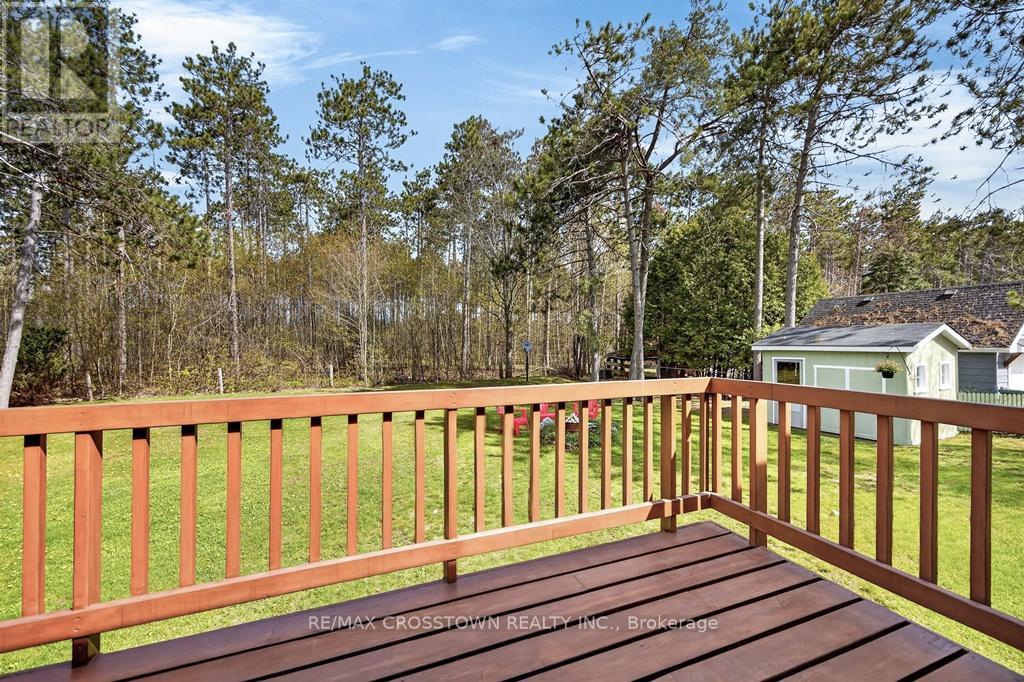 Rear deck - 50 Withall Grove, Tiny, ON - Outdoor With Deck Patio Veranda