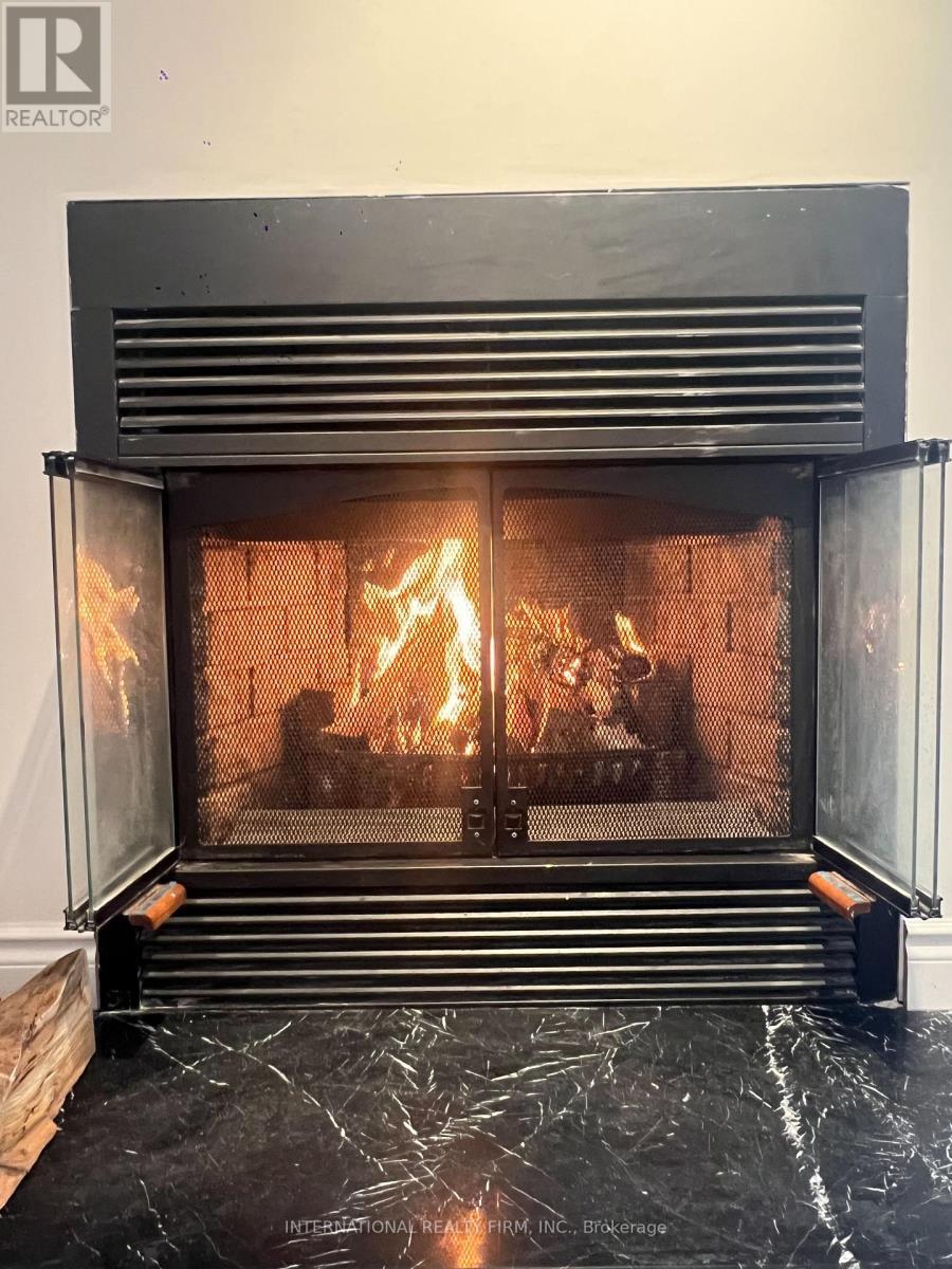 Wood Burning Fireplace - Ph5 - 65 Scadding Avenue, Toronto, ON - Indoor Photo Showing Other Room