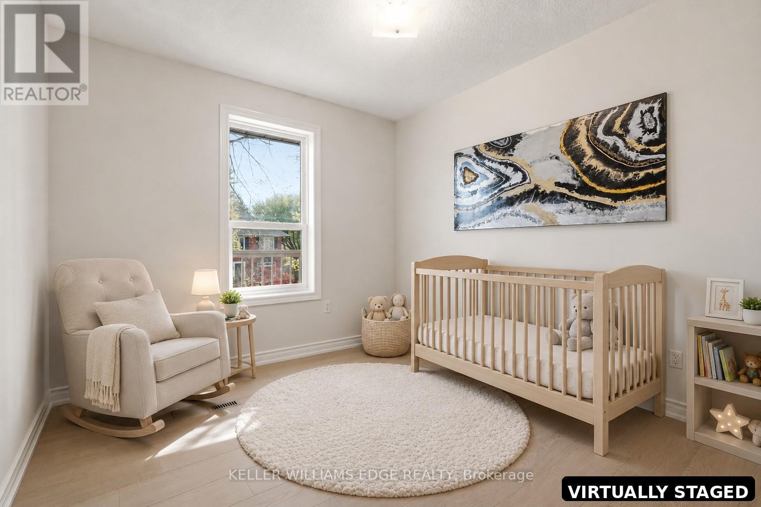 Virtually Staged - Bedroom 3 - 14 Harbour Drive, Hamilton, ON - Indoor Photo Showing Bedroom