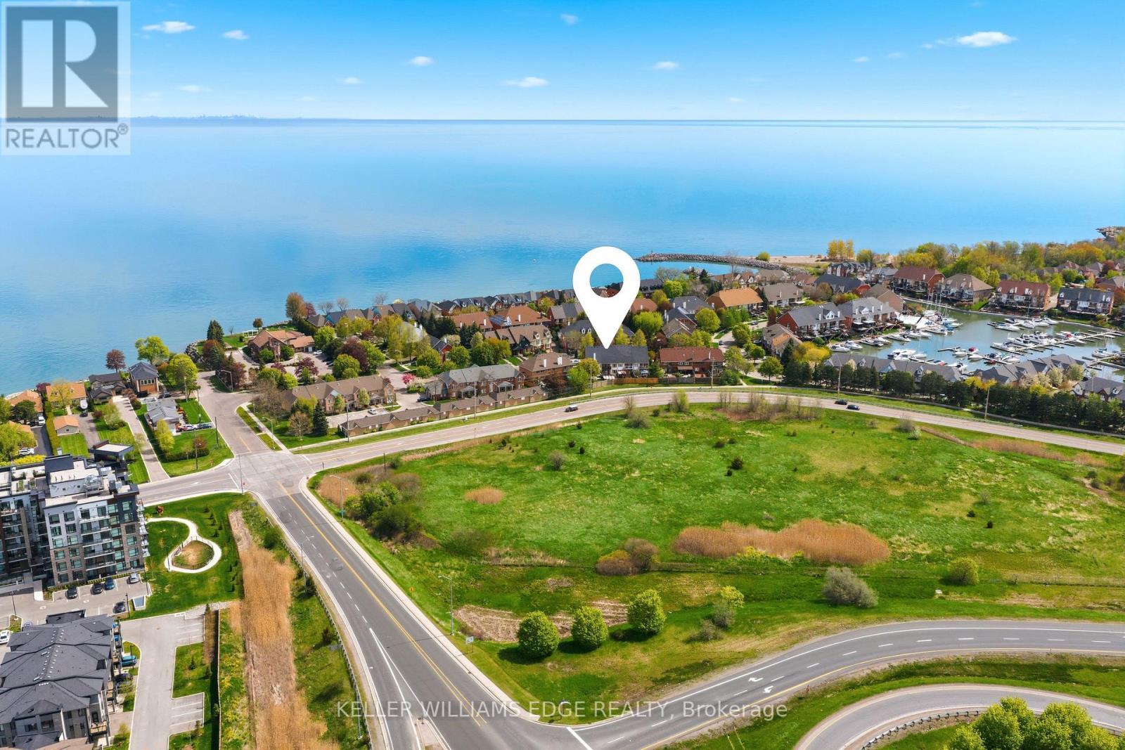 Aerial View - 14 Harbour Drive, Hamilton, ON - Outdoor With View