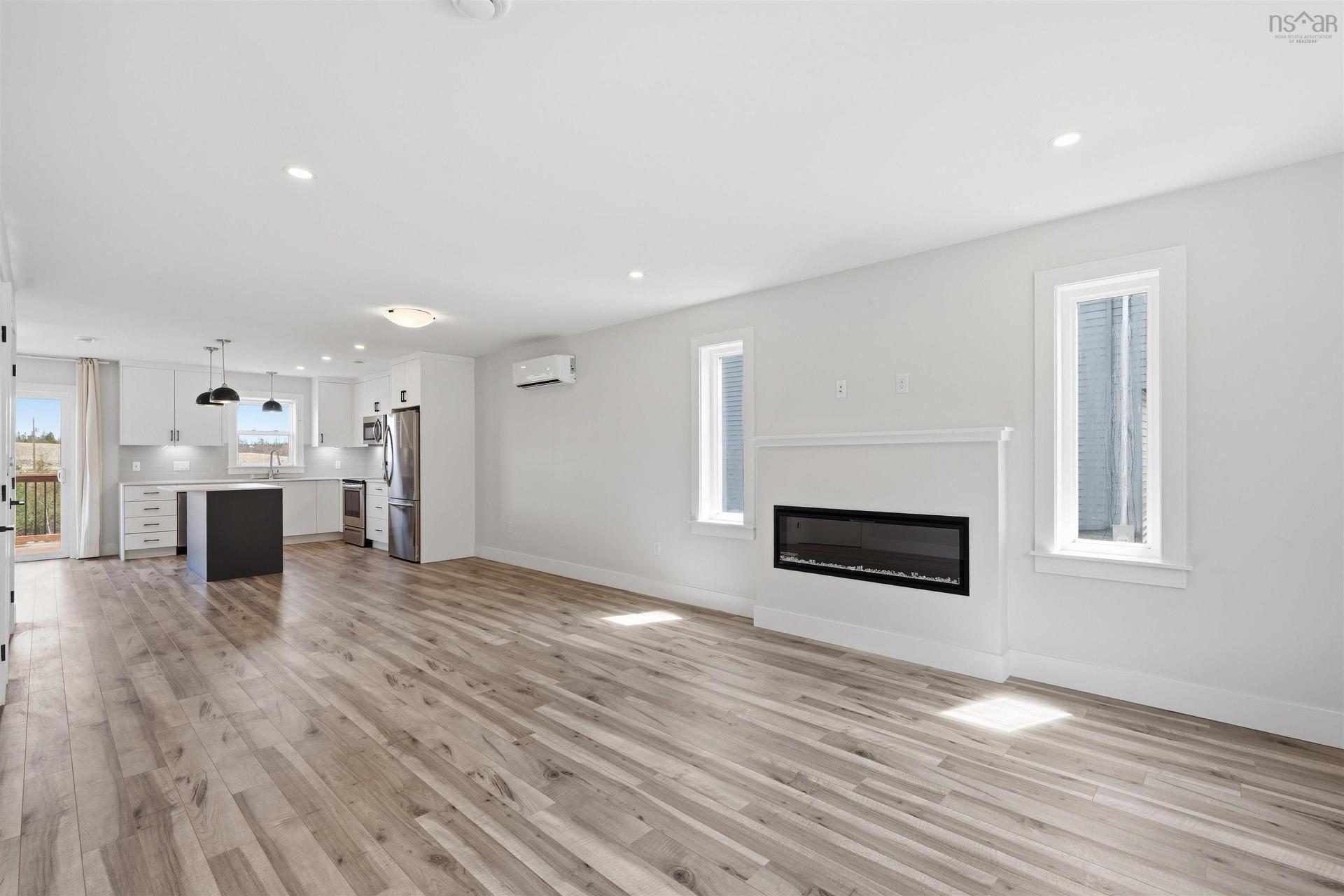 582B Herring Cove Road, Halifax, NS - Indoor Photo Showing Living Room With Fireplace