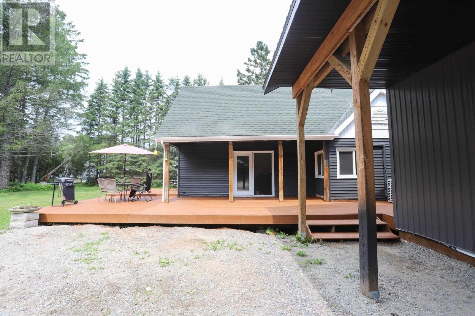 3091 Hilton Rd, Hilton Beach, ON - Outdoor With Deck Patio Veranda