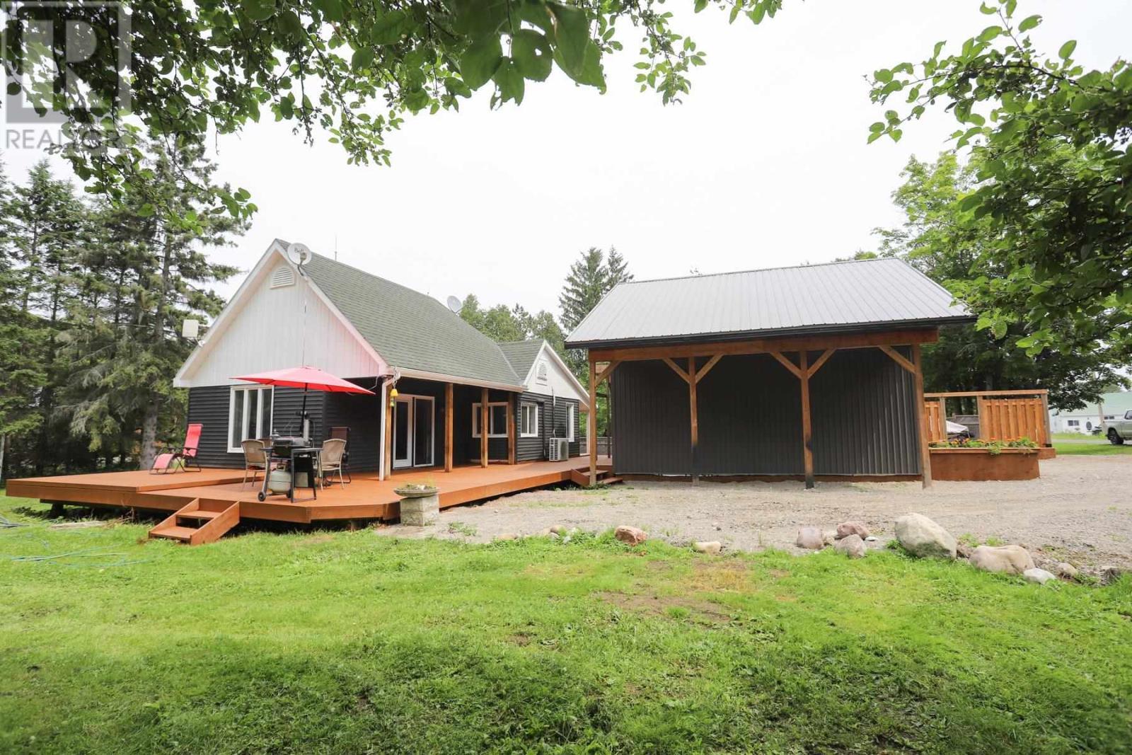 3091 Hilton Rd, Hilton Beach, ON - Outdoor With Deck Patio Veranda