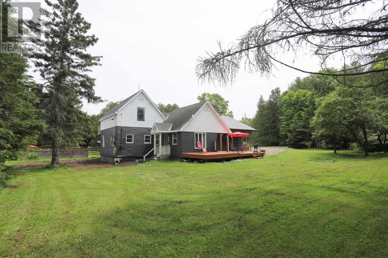3091 Hilton Rd, Hilton Beach, ON - Outdoor With Deck Patio Veranda